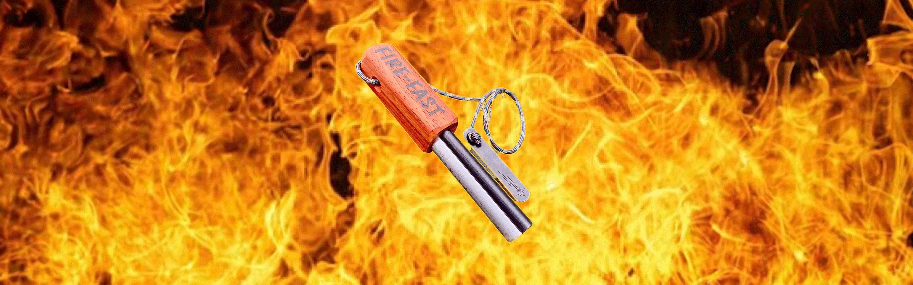 Trekker on a background of Flame.