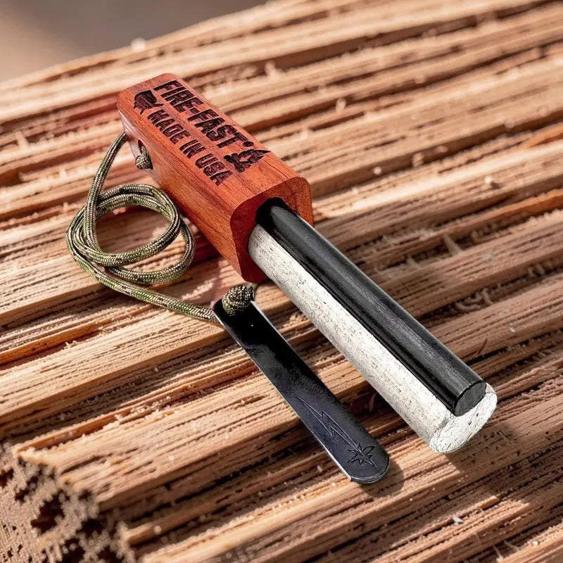 Waterproof Ferro Rod Fire Starter | Trekker USA-Made