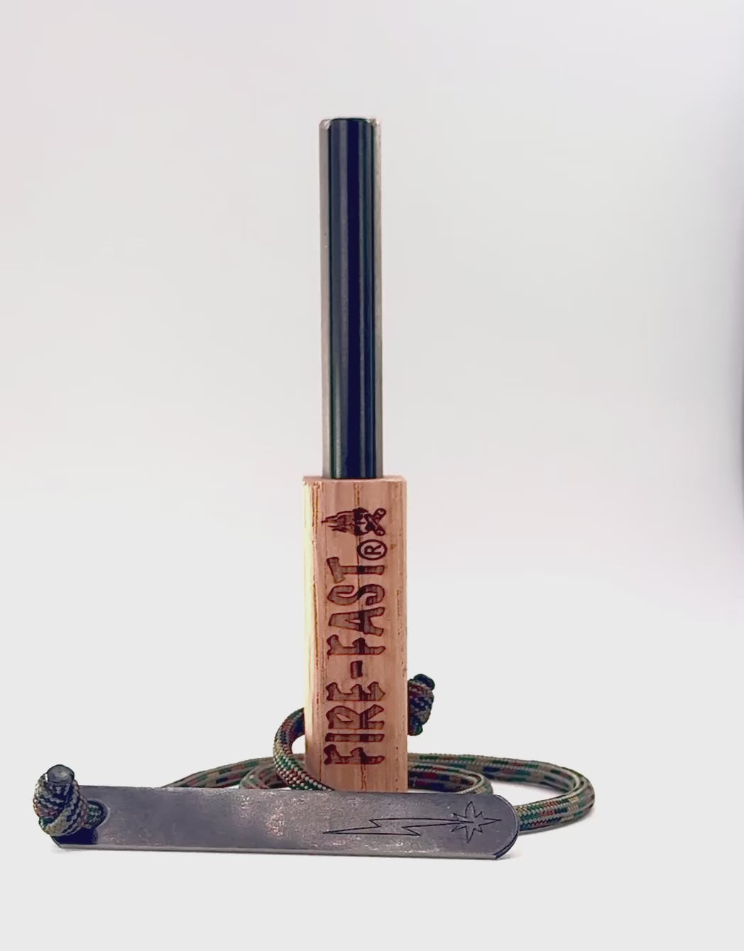 Small  Fire Starter Rotating